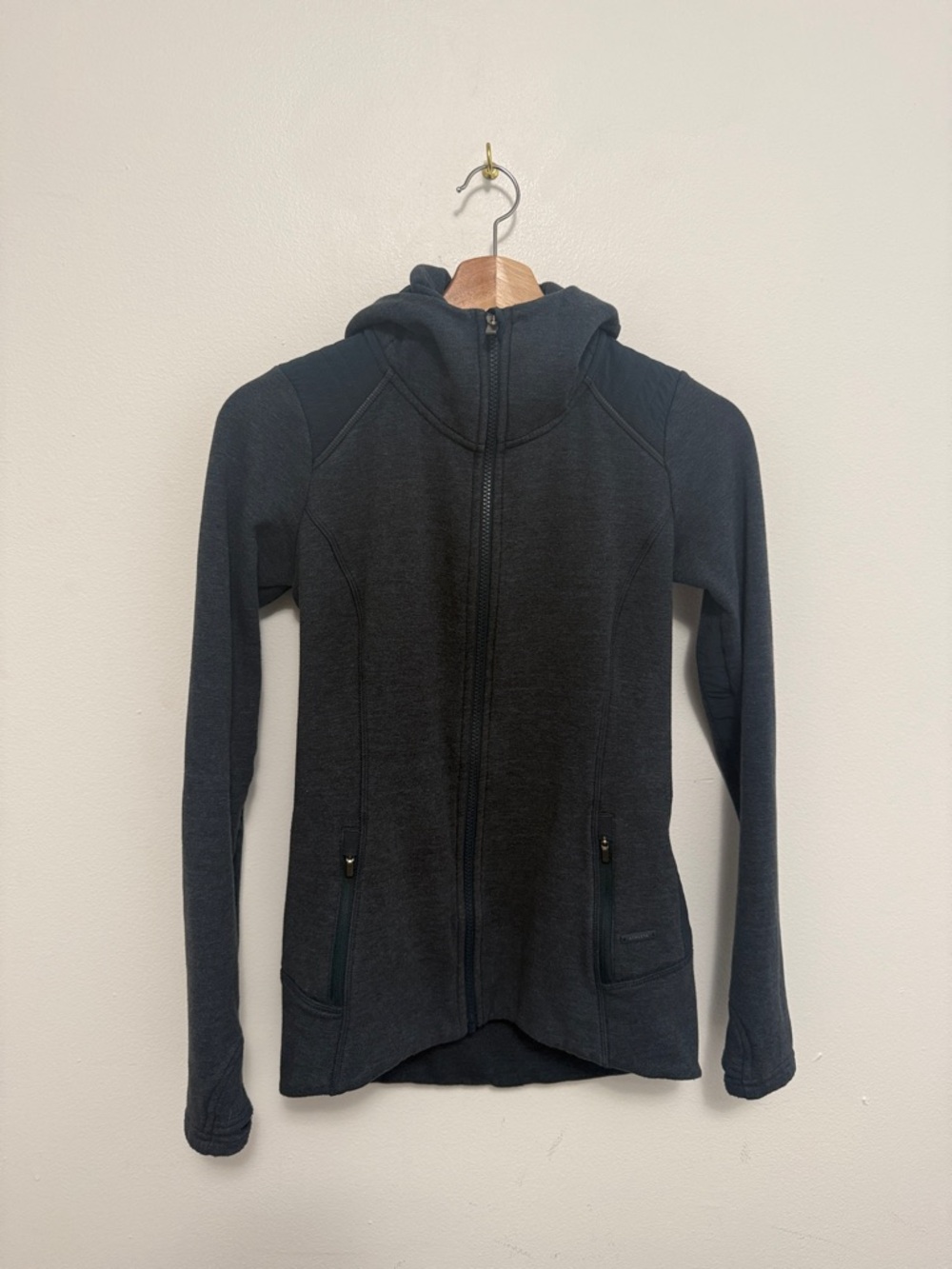 Athleta Blue / Teal Stronger Hoodie